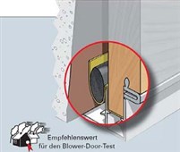 DOLLE Sada pro vzduchotěsné a tepelně izolované napojení (blower-door-test) půdních schodů